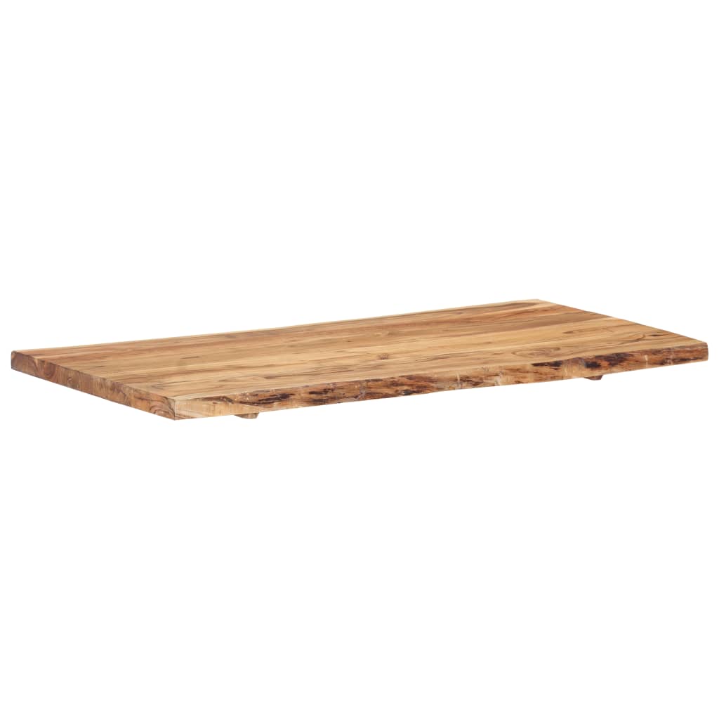 Dessus de table Bois d'acacia massif 118x(50-60)x3,8 cm - XIOS