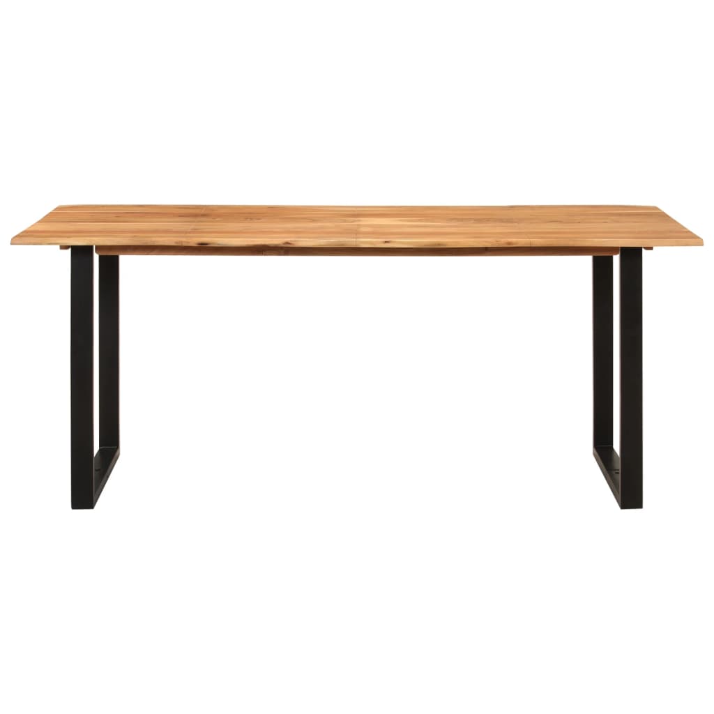 Table de salle à manger 180x90x76 cm Bois d'acacia massif - XIOS