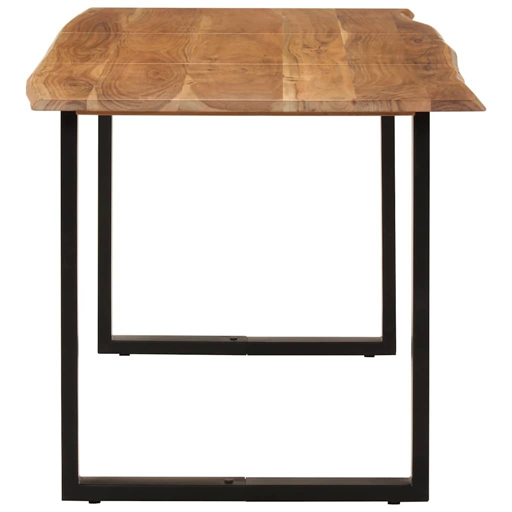 Table de salle à manger 154x80x76 cm Bois d'acacia solide - XIOS
