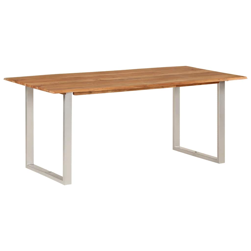 Table de salle à manger 180x90x76 cm Bois d'acacia massif - XIOS