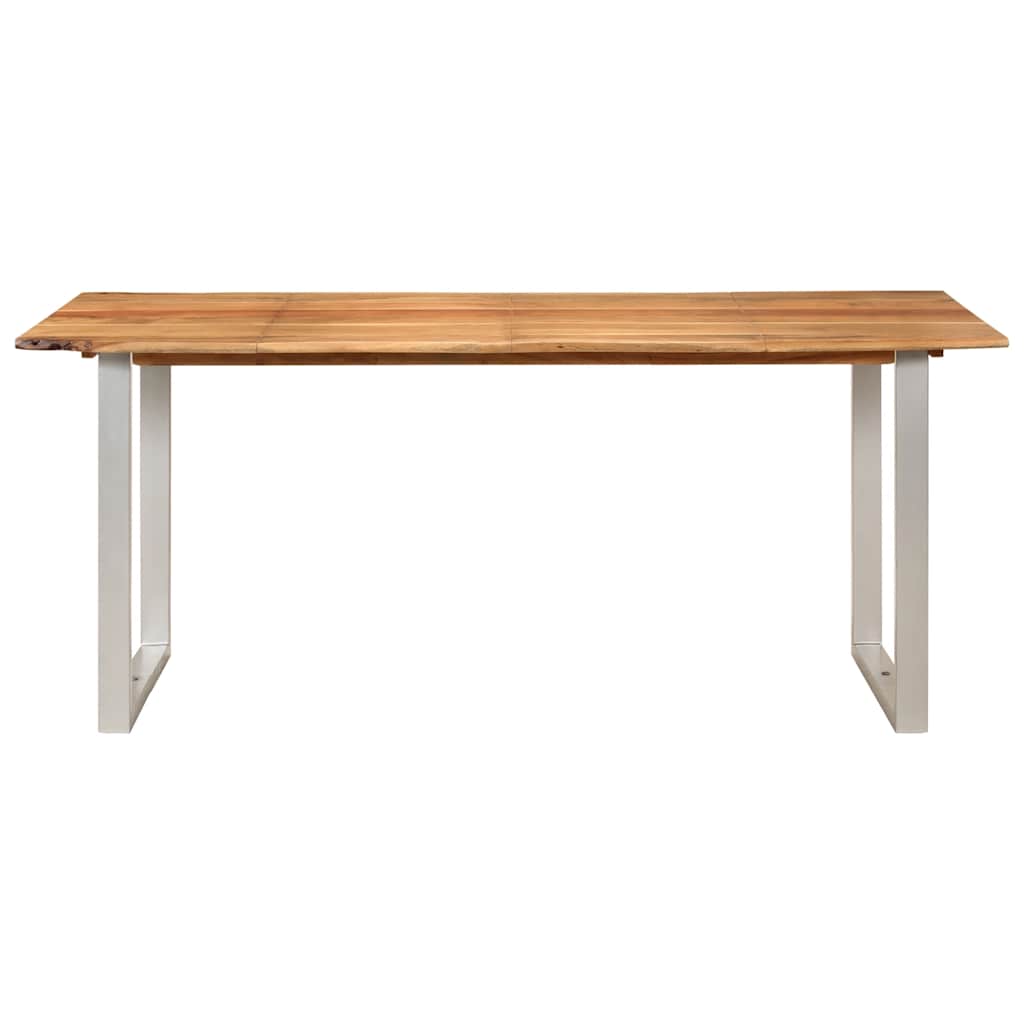 Table de salle à manger 180x90x76 cm Bois d'acacia massif - XIOS