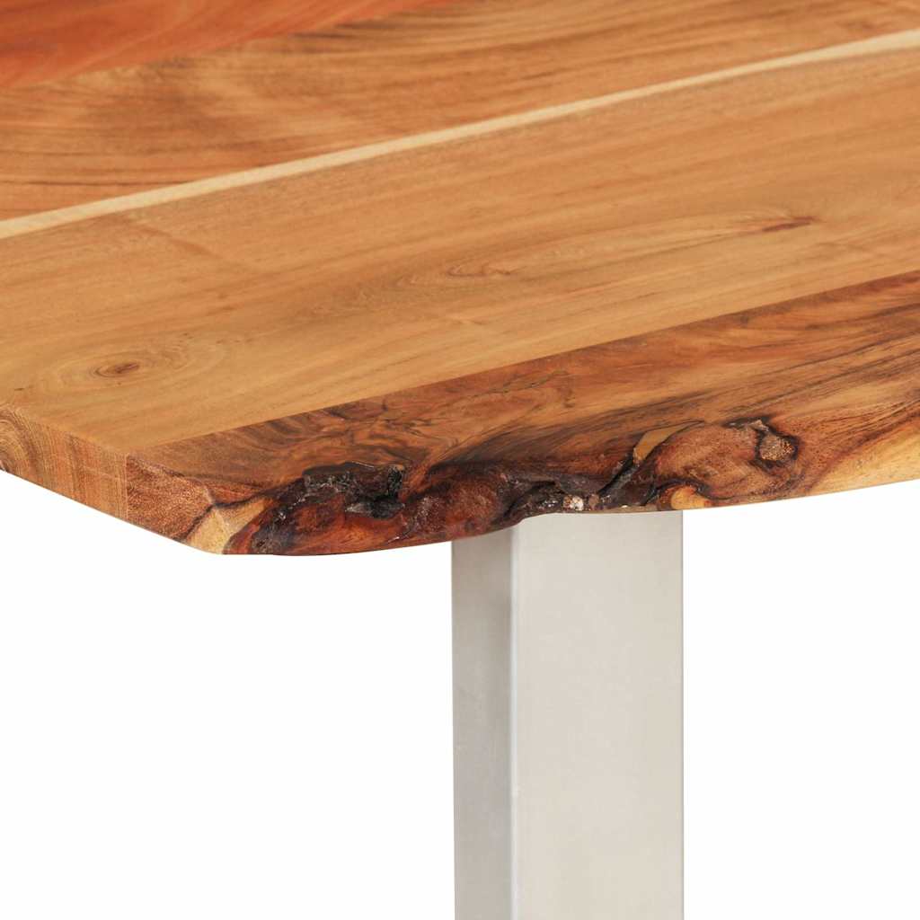 Table de salle à manger 180x90x76 cm Bois d'acacia massif - XIOS