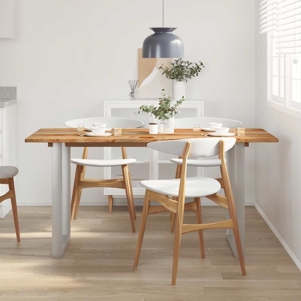 Table de salle à manger 154x80x76 cm Bois d'acacia solide - XIOS