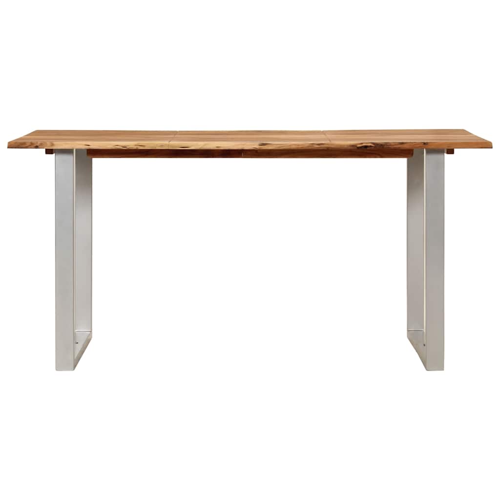 Table de salle à manger 154x80x76 cm Bois d'acacia solide - XIOS