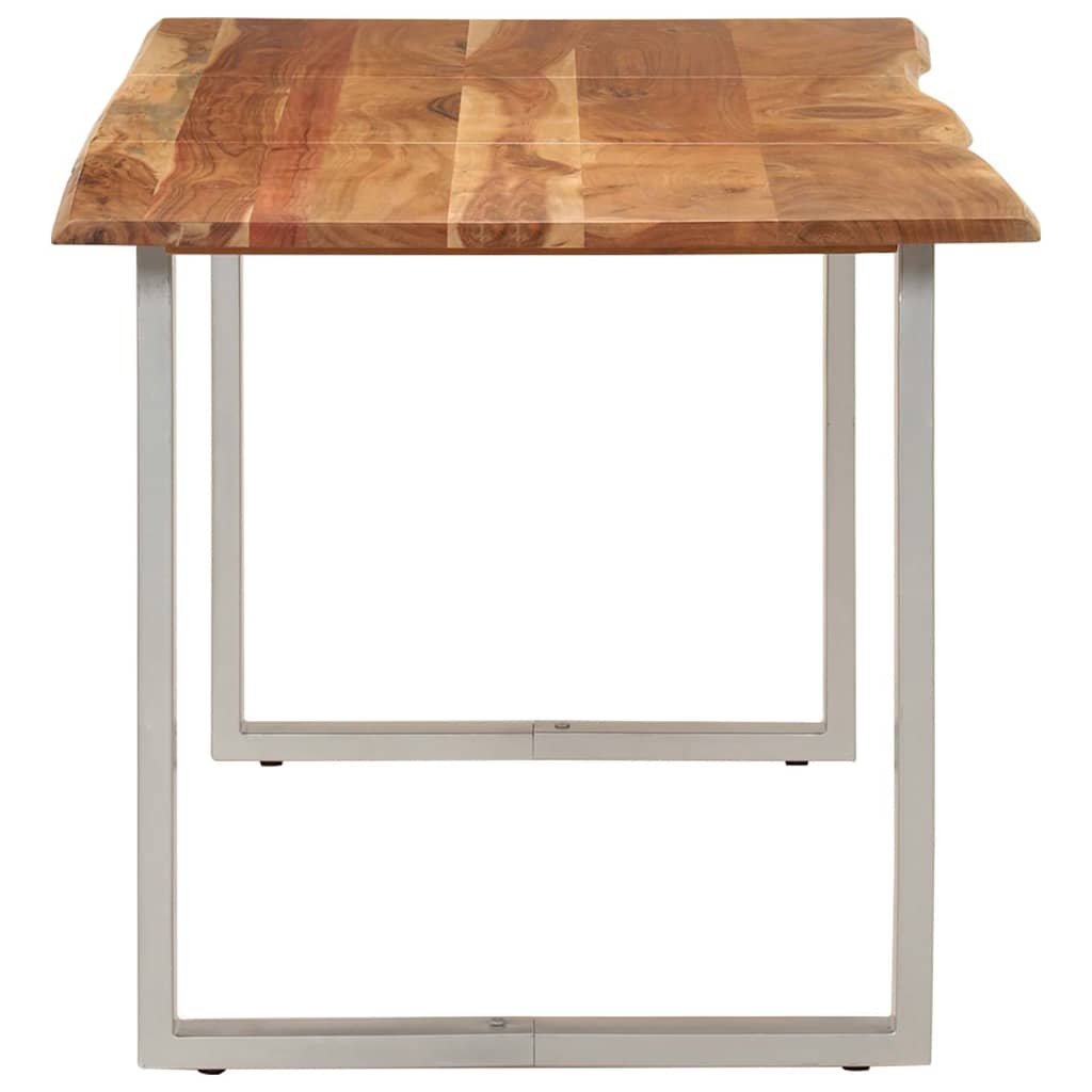 Table de salle à manger 154x80x76 cm Bois d'acacia solide - XIOS