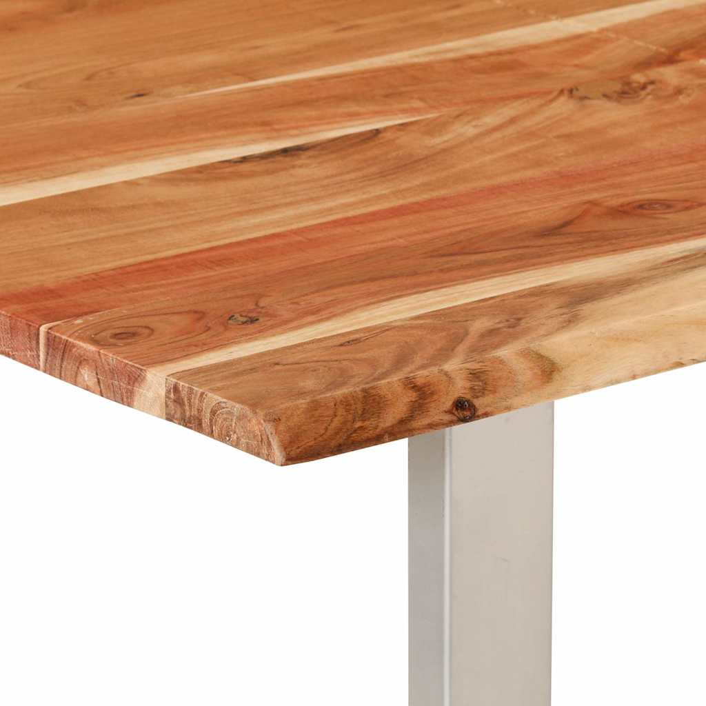 Table de salle à manger 154x80x76 cm Bois d'acacia solide - XIOS