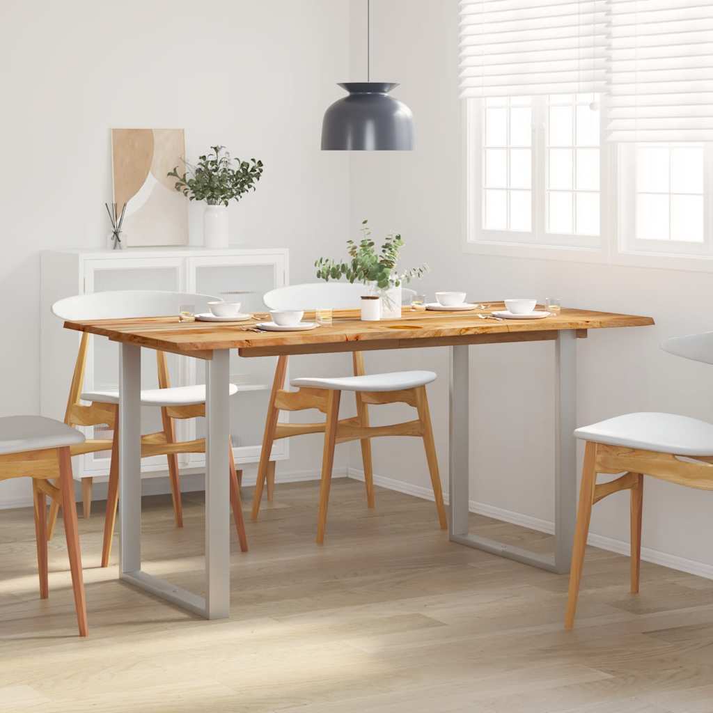 Table de salle à manger 154x80x76 cm Bois d'acacia solide - XIOS
