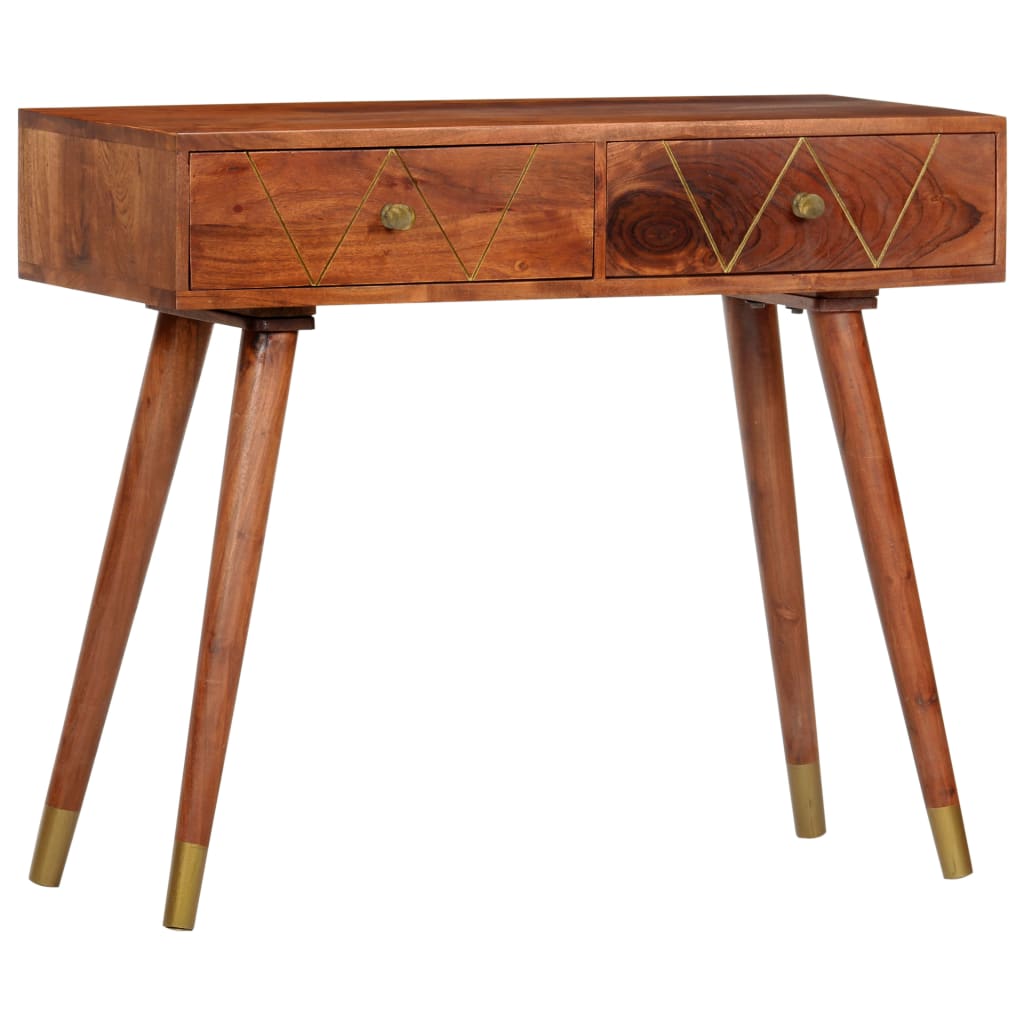 Table console 90x35x76 cm Bois d'acacia massif - XIOS