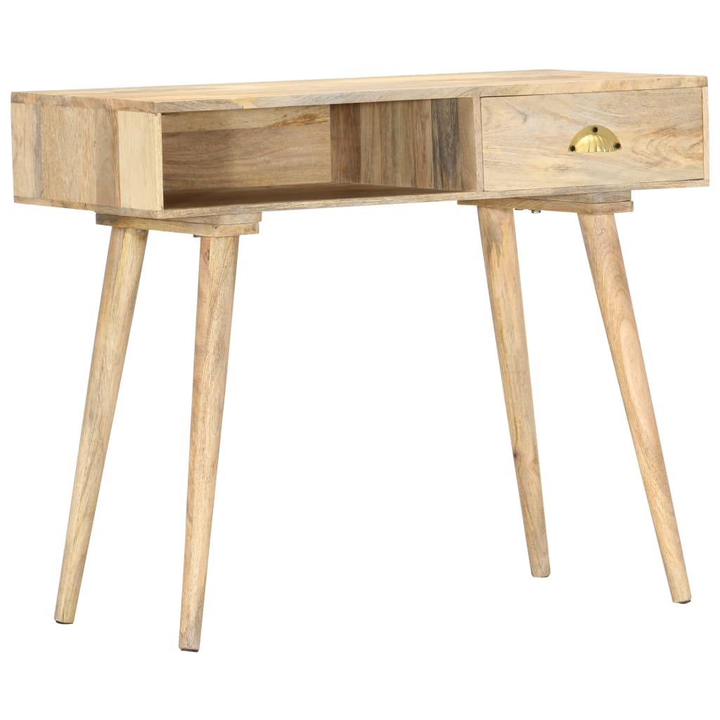 Table console 90x45x75 cm bois de manguier massif - XIOS