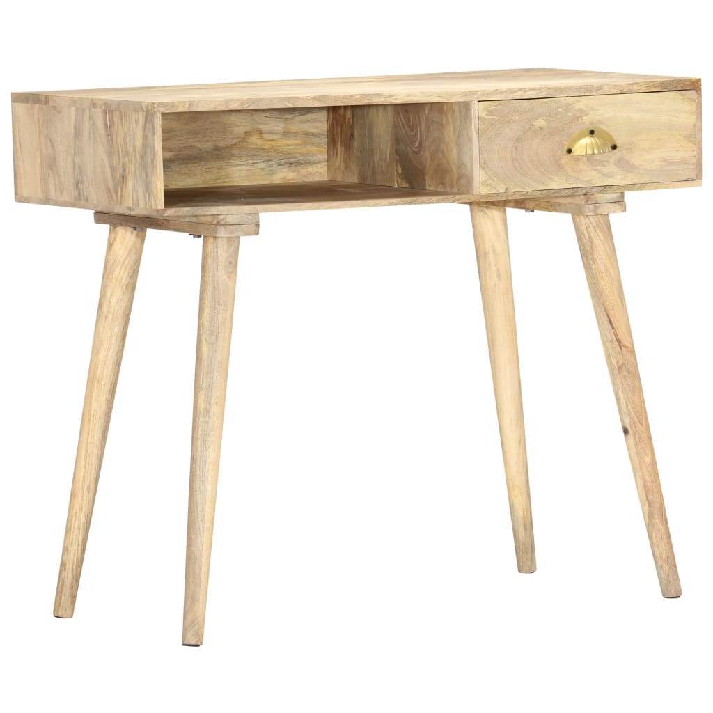 Table console 90x45x75 cm bois de manguier massif - XIOS