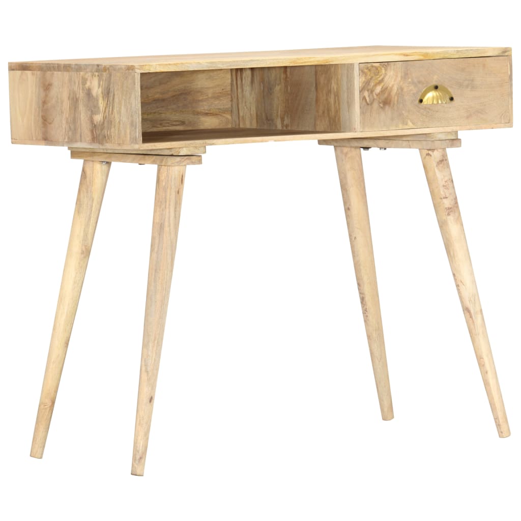 Table console 90x45x75 cm bois de manguier massif - XIOS