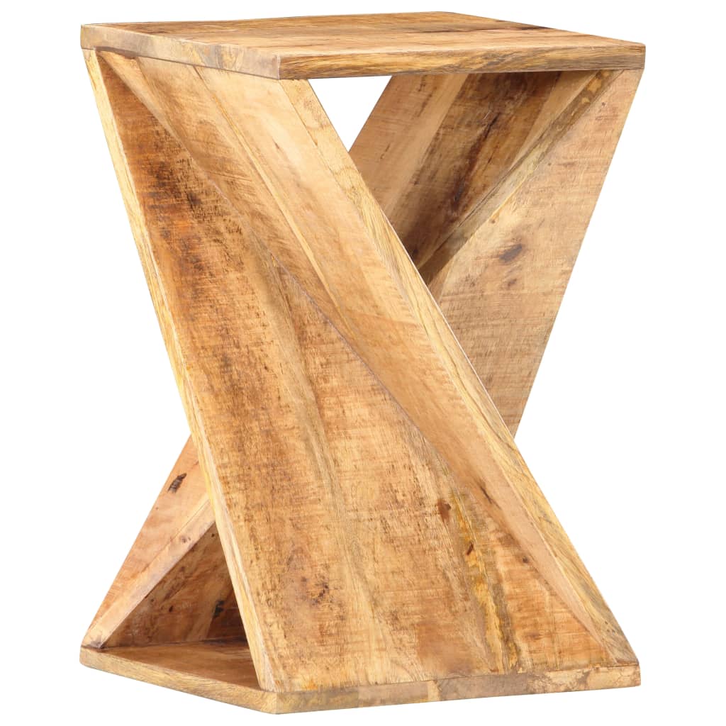 Table d'appoint 35x35x55 cm Bois de manguier massif - XIOS