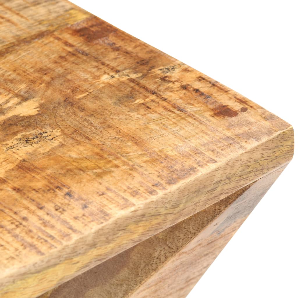 Table d'appoint 35x35x55 cm Bois de manguier massif - XIOS