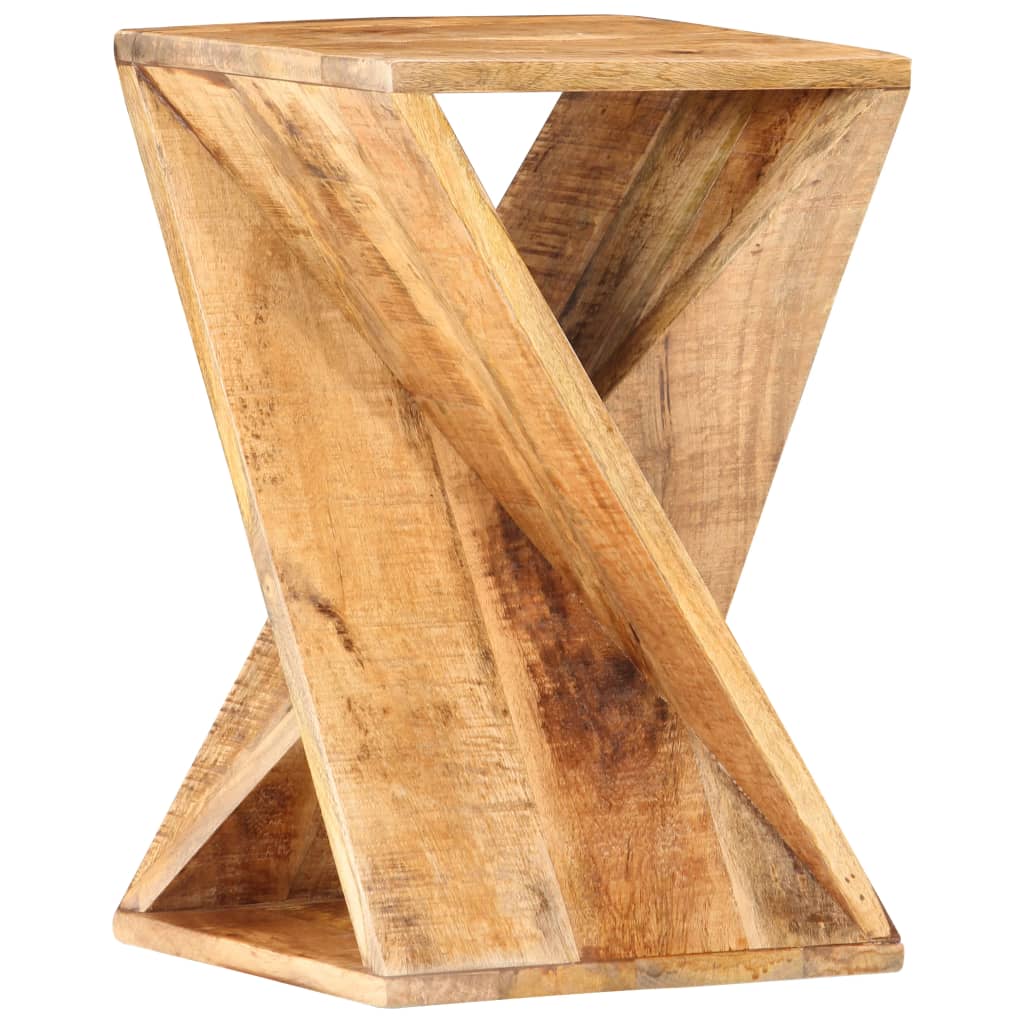 Table d'appoint 35x35x55 cm Bois de manguier massif - XIOS