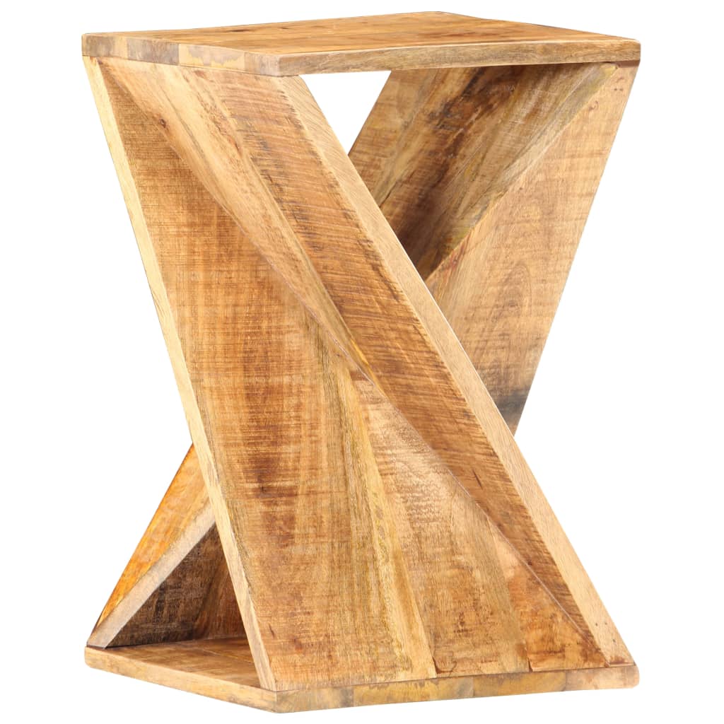 Table d'appoint 35x35x55 cm Bois de manguier massif - XIOS