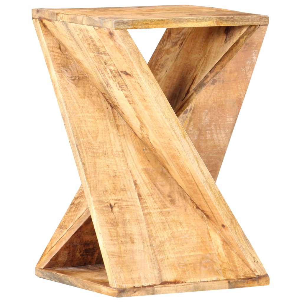 Table d'appoint 35x35x55 cm Bois de manguier massif - XIOS