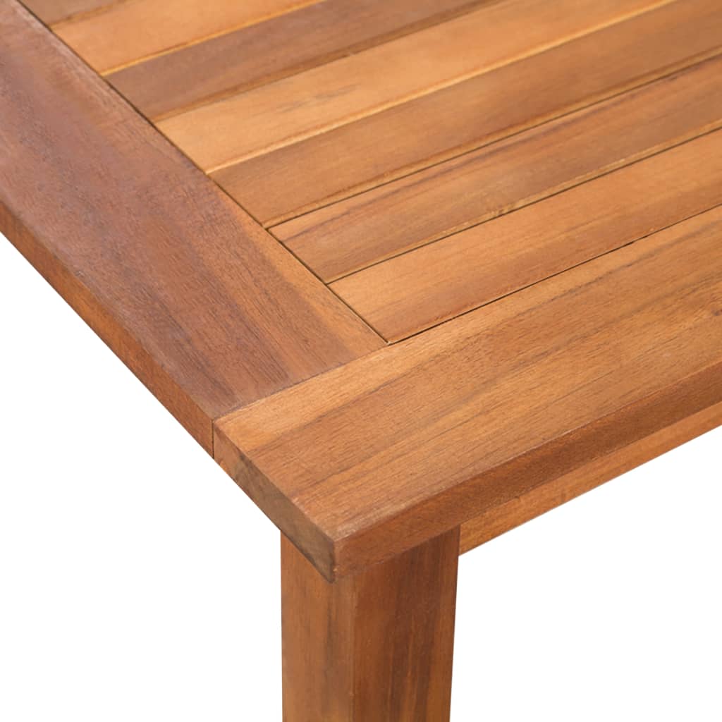 Ensemble à manger d'extérieur 5 pcs Résine tressée Noir marron - XIOS