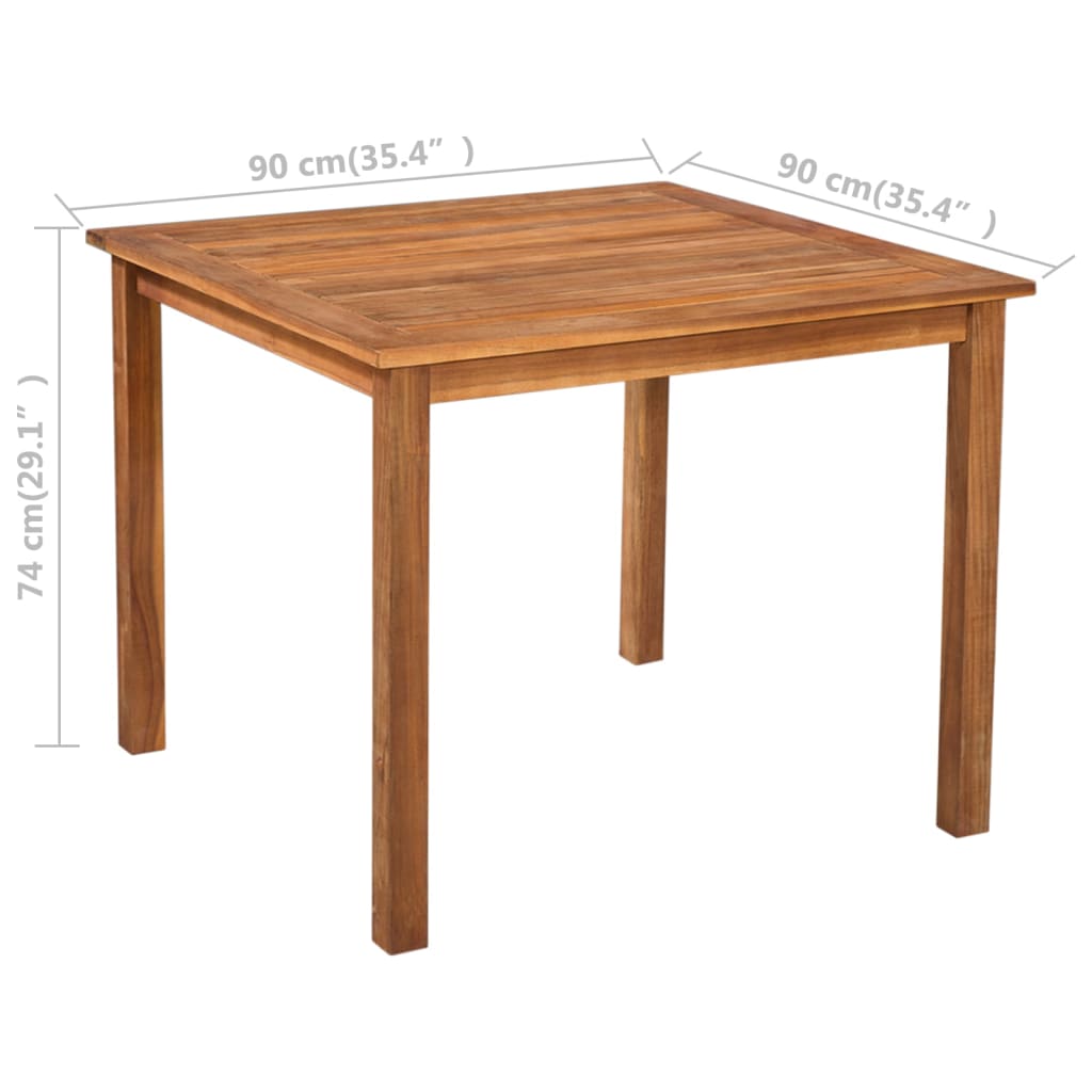 Ensemble à manger d'extérieur 5 pcs Résine tressée Noir marron - XIOS