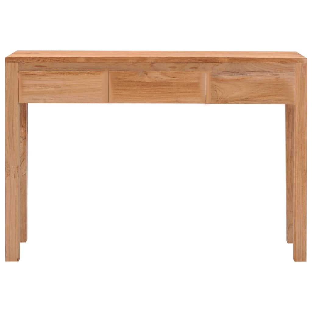 Table console 110x35x75 cm bois de teck solide - XIOS