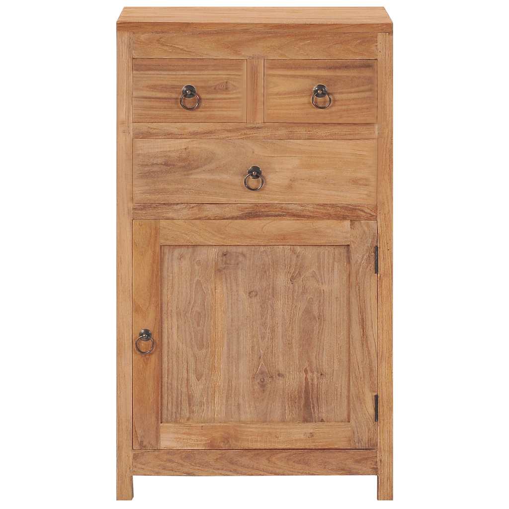 Buffet 50x30x90 cm bois de teck massif - XIOS