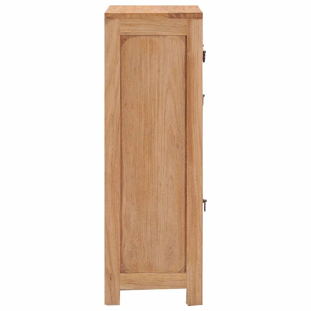 Buffet 50x30x90 cm bois de teck massif - XIOS