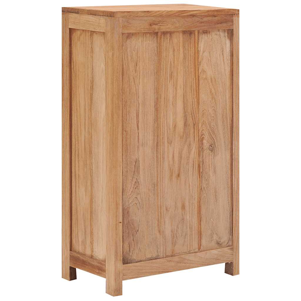 Buffet 50x30x90 cm bois de teck massif - XIOS