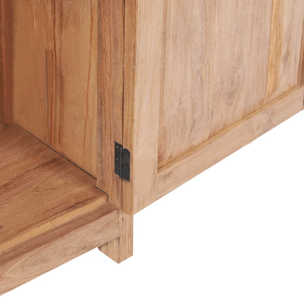 Buffet 50x30x90 cm bois de teck massif - XIOS