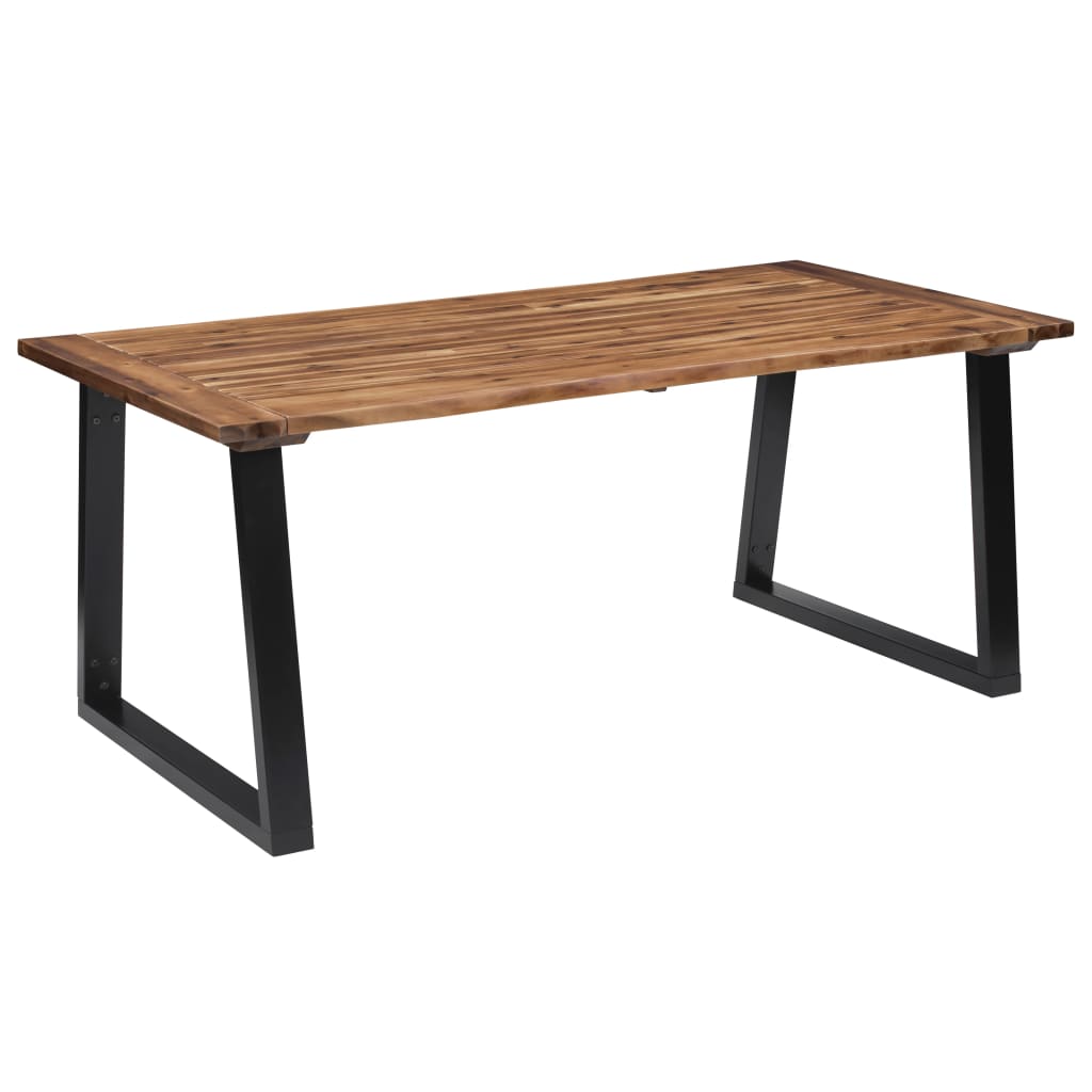 Table à manger Bois d'acacia massif 180x90 cm - XIOS