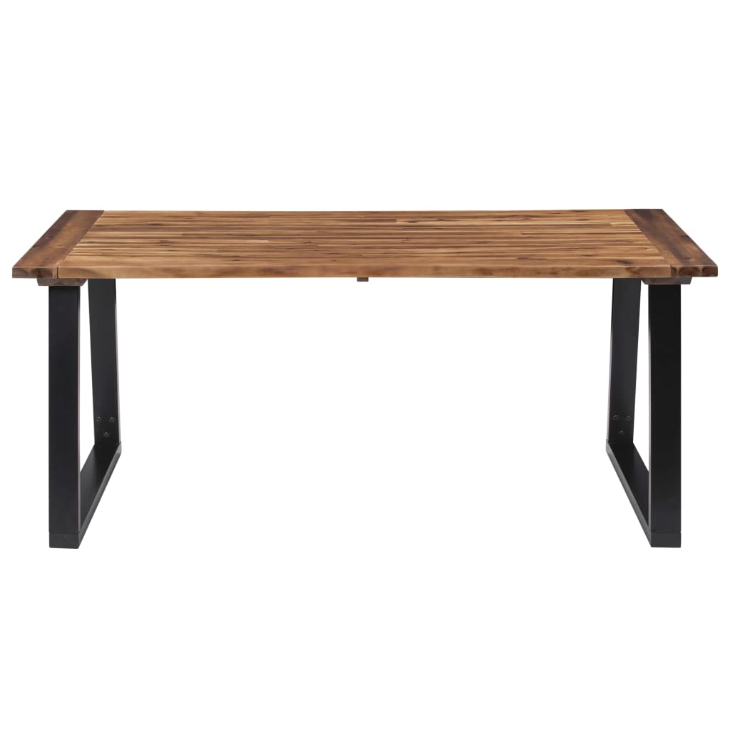 Table à manger Bois d'acacia massif 180x90 cm - XIOS