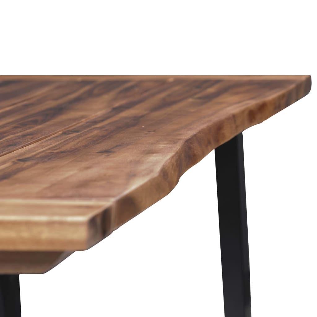 Table à manger Bois d'acacia massif 180x90 cm - XIOS