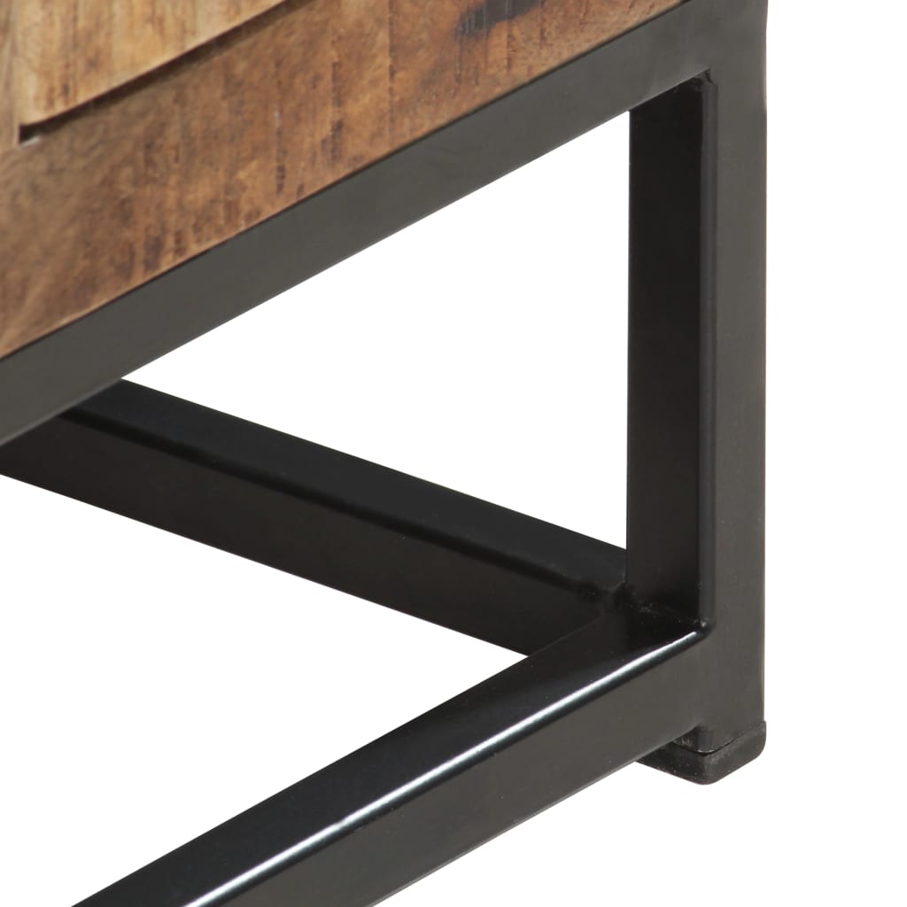 Meuble TV 120 x 30 x 40 cm Bois de récupération massif - XIOS