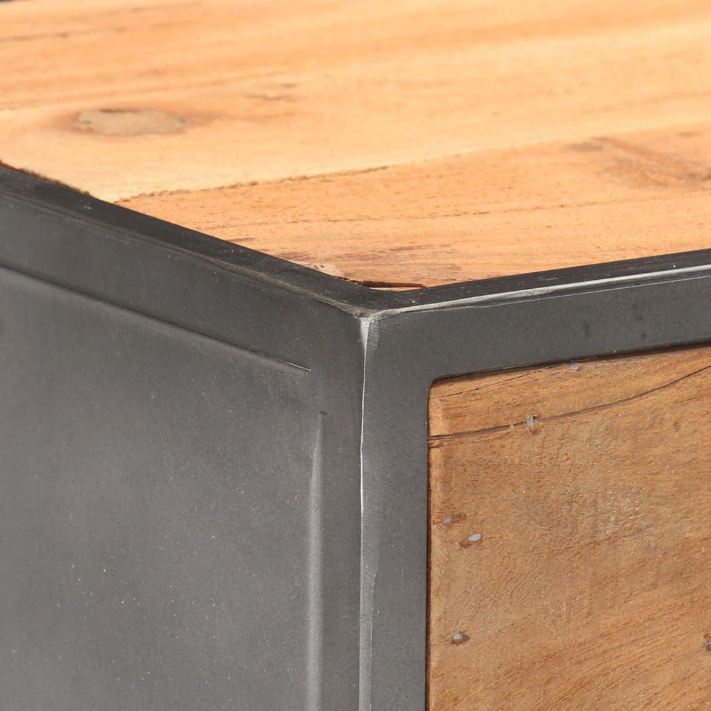 Armoire à tiroirs 45 x 30 x 100 cm Bois de récupération massif - XIOS