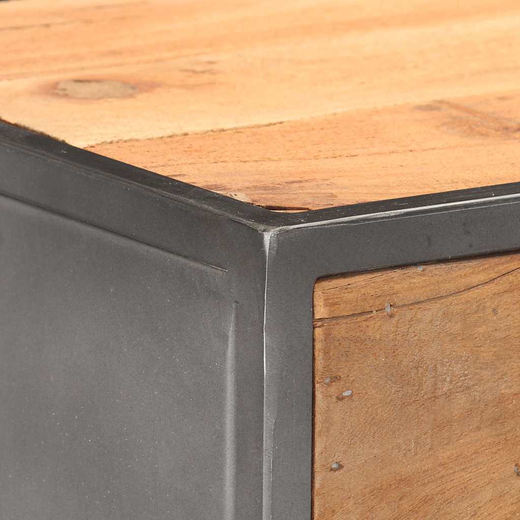Armoire à tiroirs 45 x 30 x 100 cm Bois de récupération massif