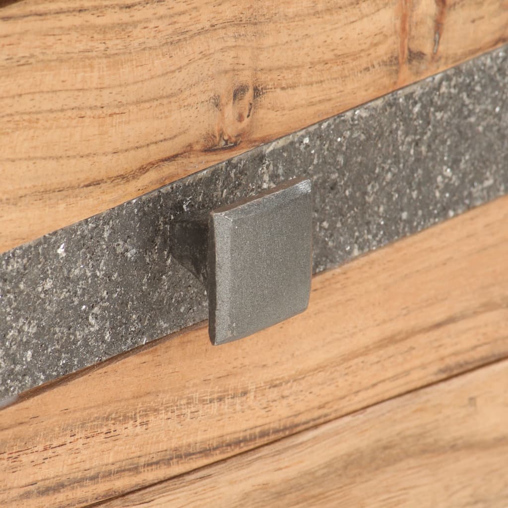 Table console 90 x 30 x 75 cm Bois d'acacia massif - XIOS