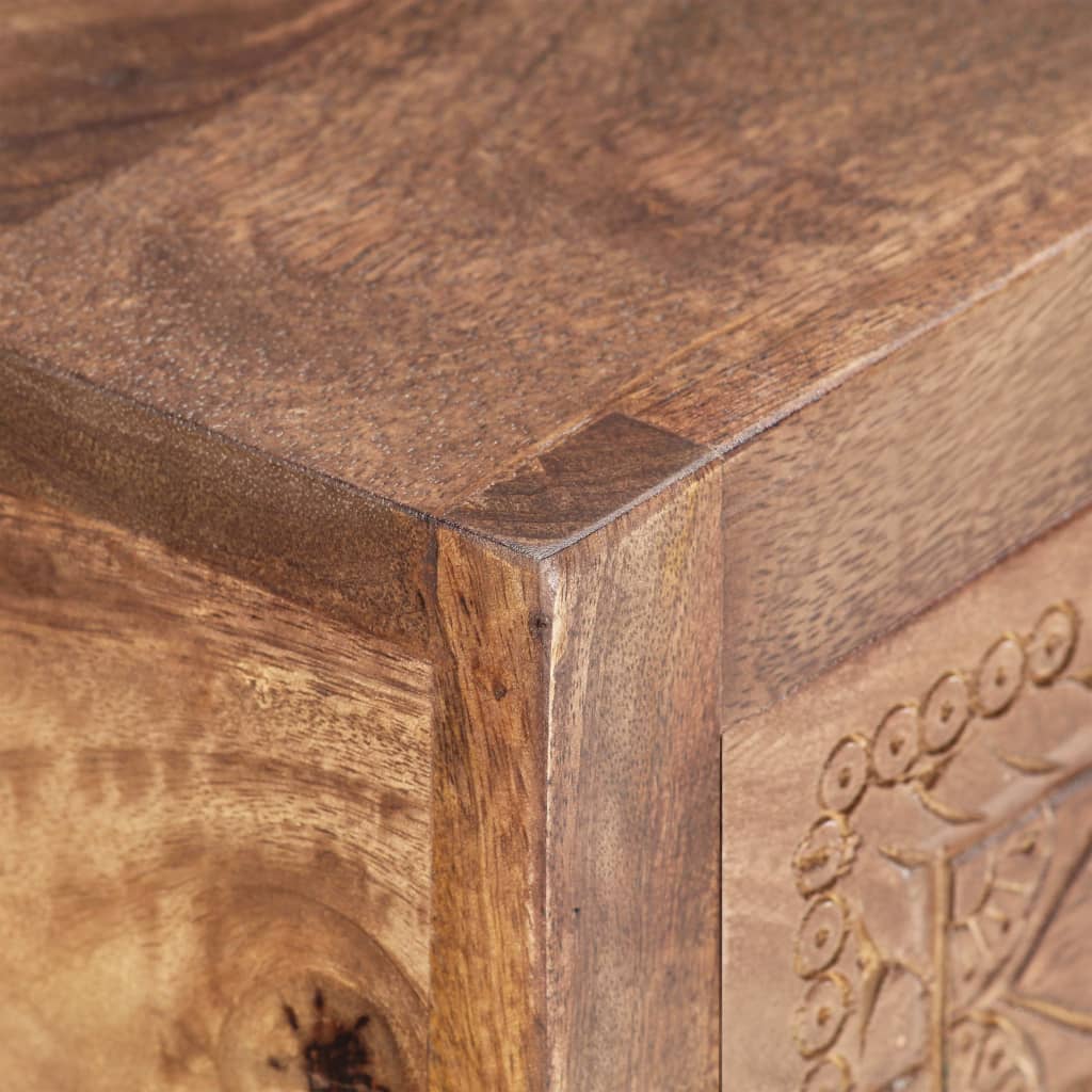 Table console 90 x 30 x 75 cm Bois de manguier massif - XIOS