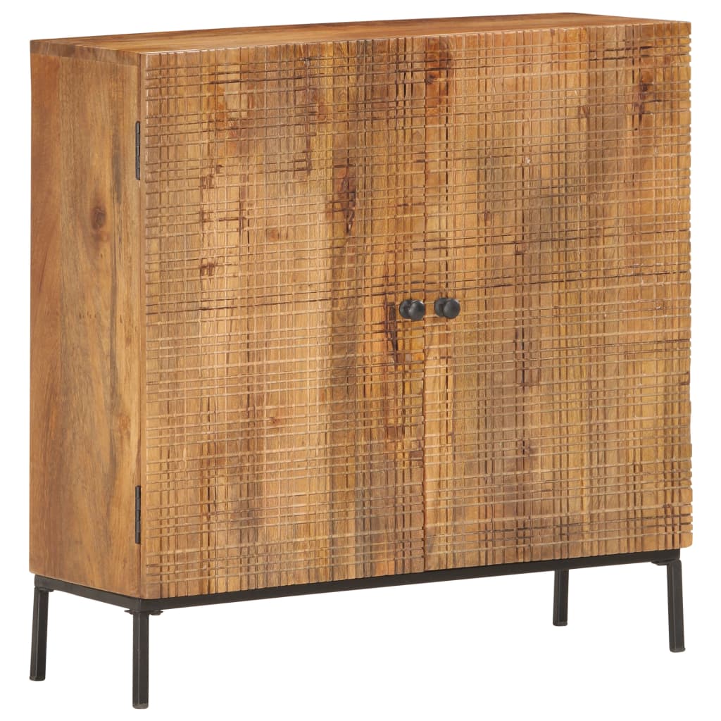 Buffet 75 x 30 x 75 cm Bois de manguier massif - XIOS