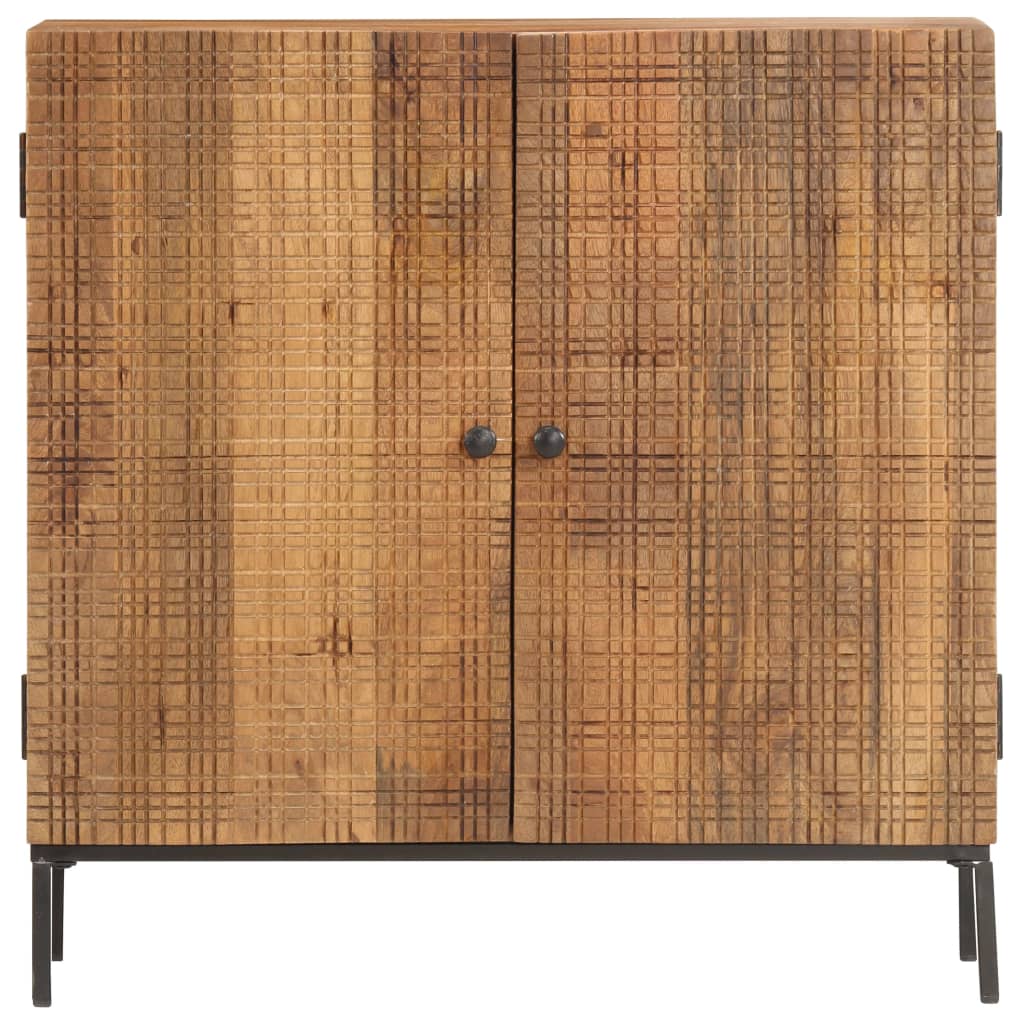 Buffet 75 x 30 x 75 cm Bois de manguier massif - XIOS