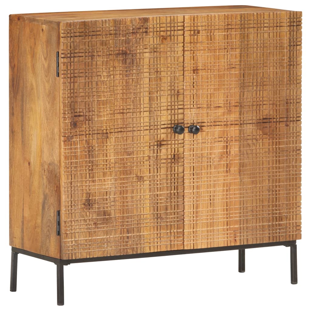 Buffet 75 x 30 x 75 cm Bois de manguier massif - XIOS