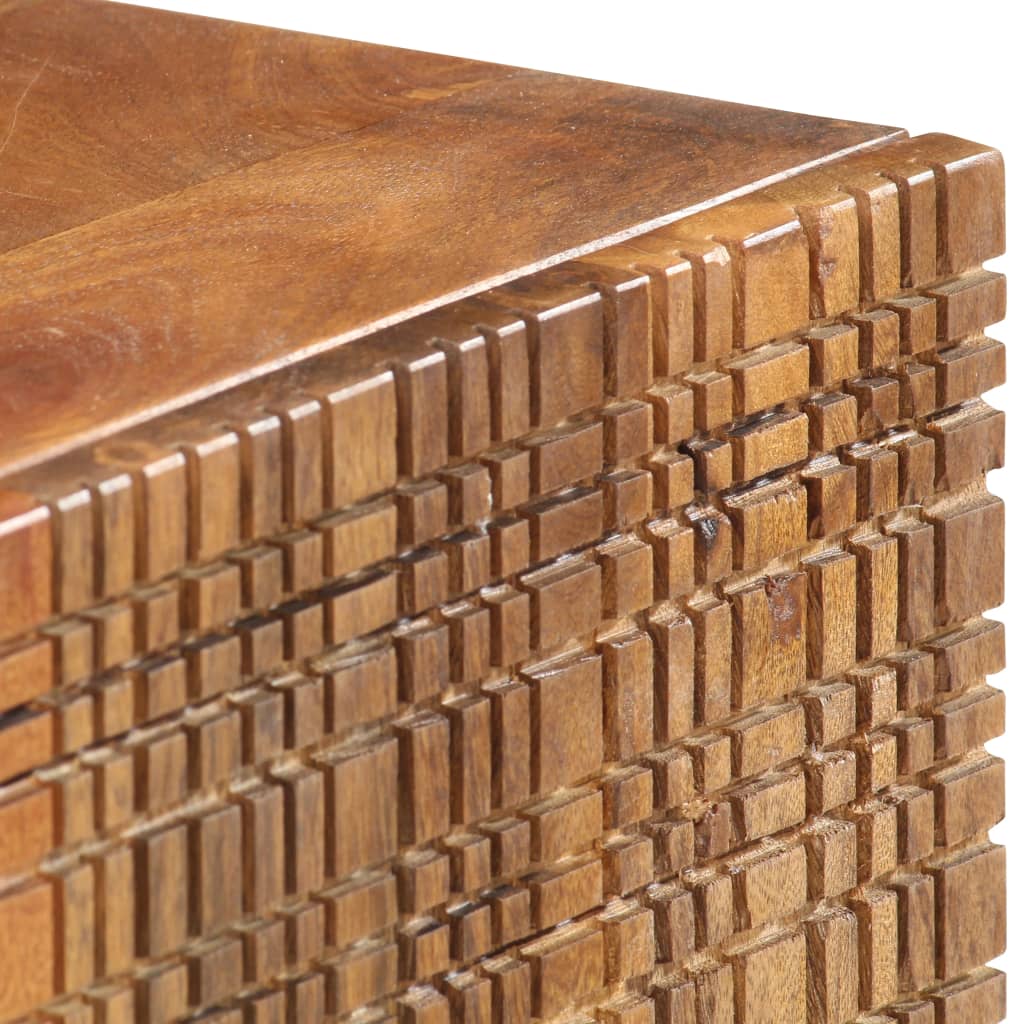 Buffet 75 x 30 x 75 cm Bois de manguier massif - XIOS