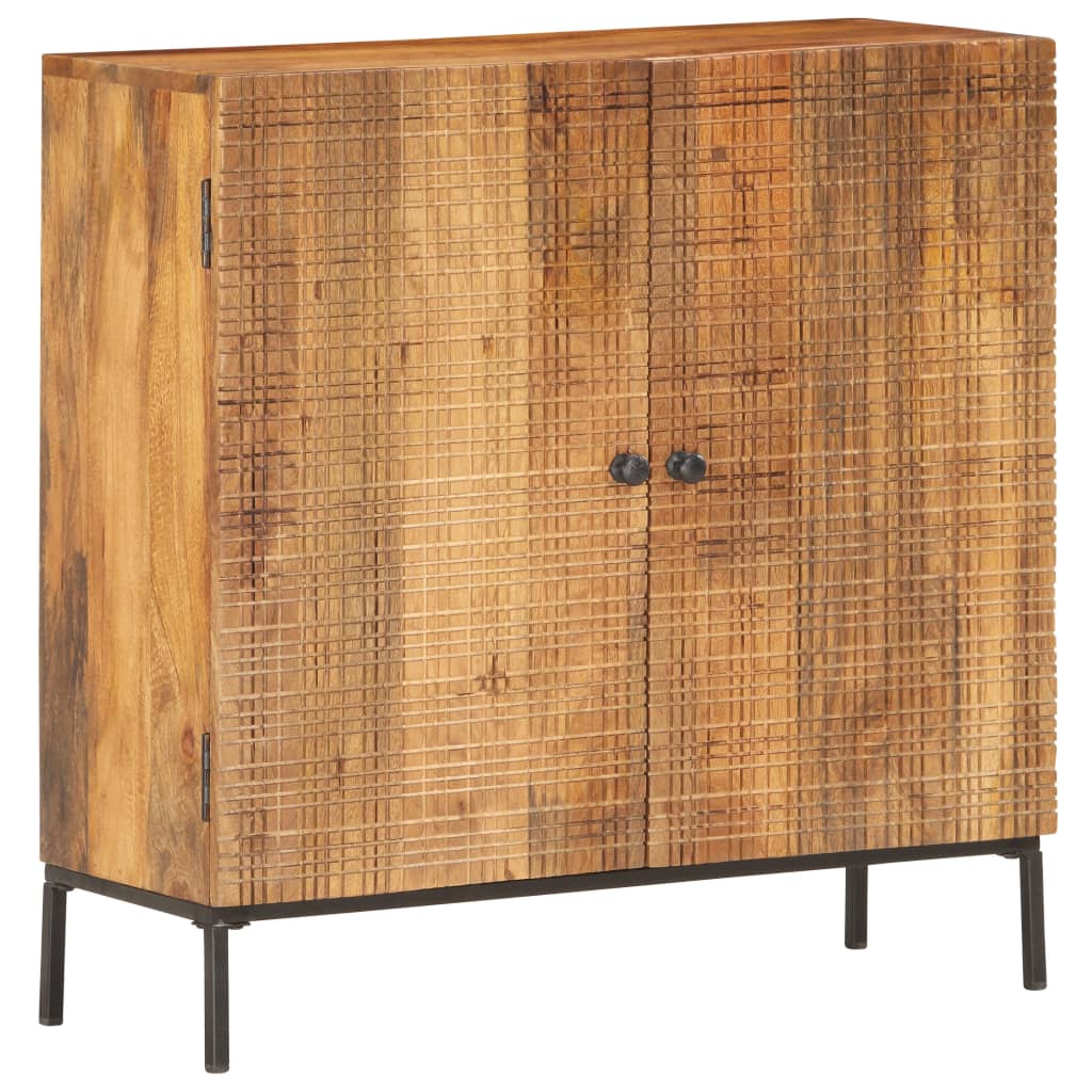 Buffet 75 x 30 x 75 cm Bois de manguier massif - XIOS