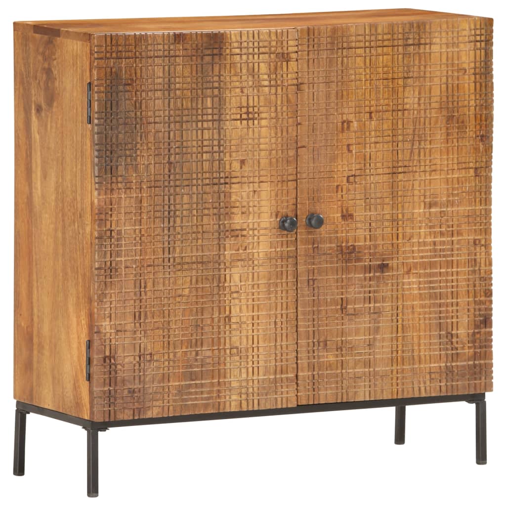 Buffet 75 x 30 x 75 cm Bois de manguier massif - XIOS