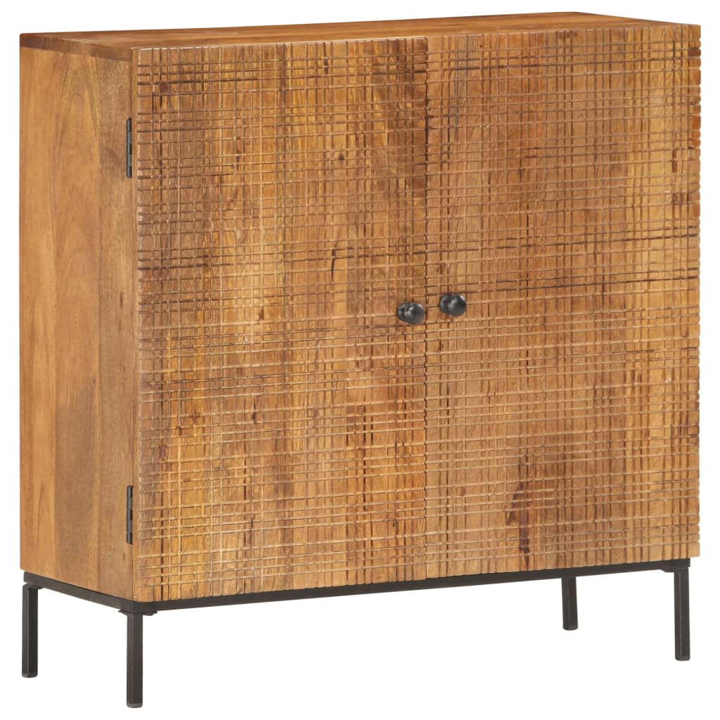 Buffet 75 x 30 x 75 cm Bois de manguier massif - XIOS