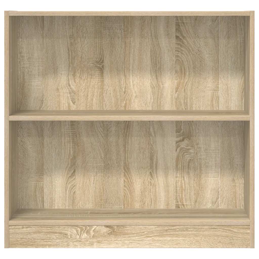 Bibliothèque chêne sonoma 80x24x75 cm bois d'ingénierie - XIOS