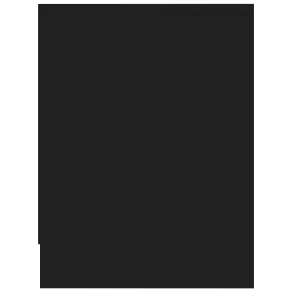 Tables de chevet 2 pcs Noir 40x30x40 cm Bois d'ingénierie - XIOS