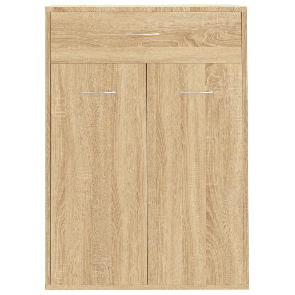 Armoire à chaussures Chêne sonoma 60x35x84 cm Bois d'ingénierie