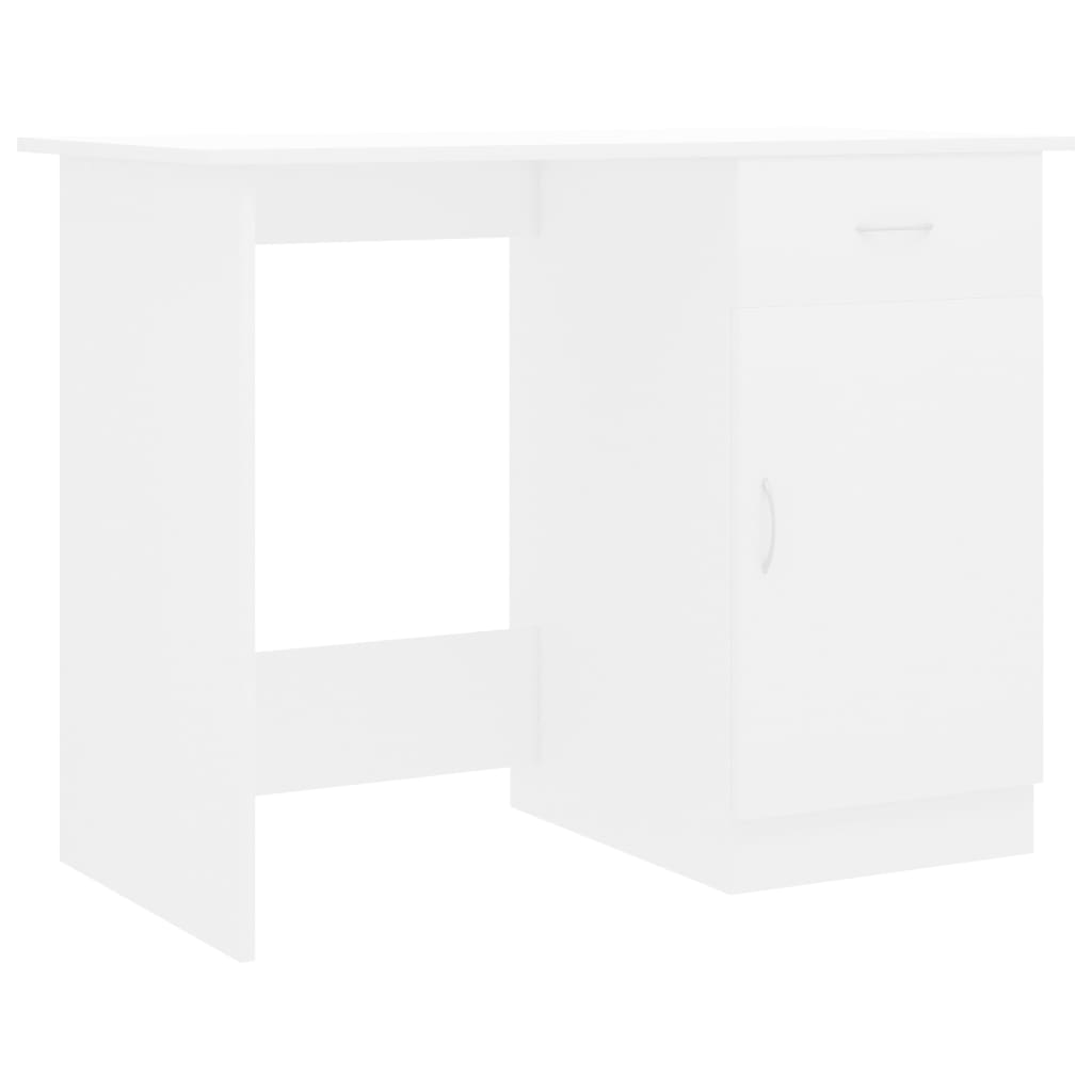 Bureau Blanc 100x50x76 cm Bois d'ingénierie - XIOS