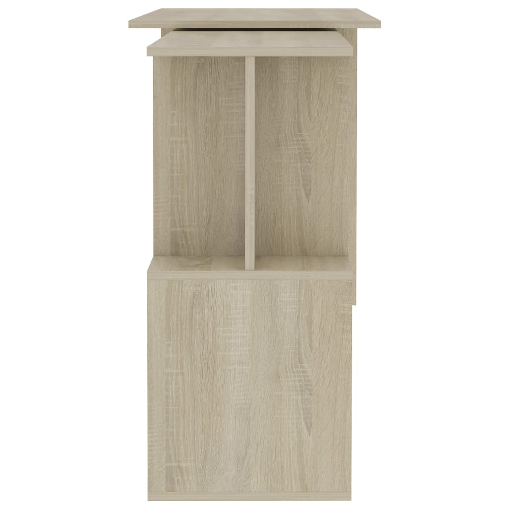 Bureau d'angle Chêne sonoma 200x50x76 cm Bois d’ingénierie - XIOS