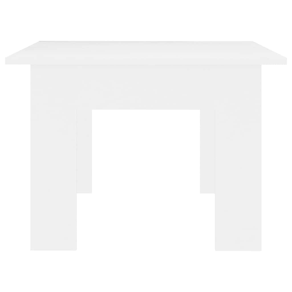 Table basse Blanc 100x60x42 cm Bois d'ingénierie - XIOS