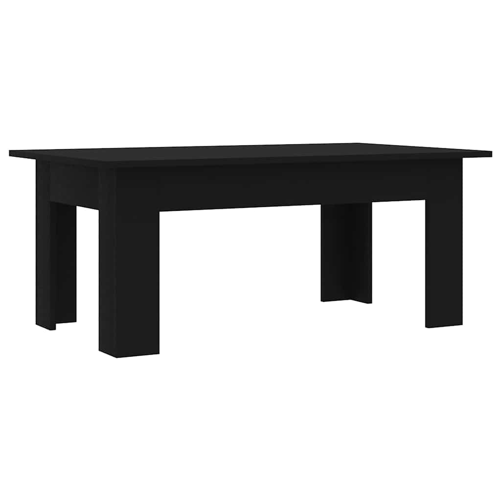 Table basse Noir 100x60x42 cm Bois d’ingénierie - XIOS