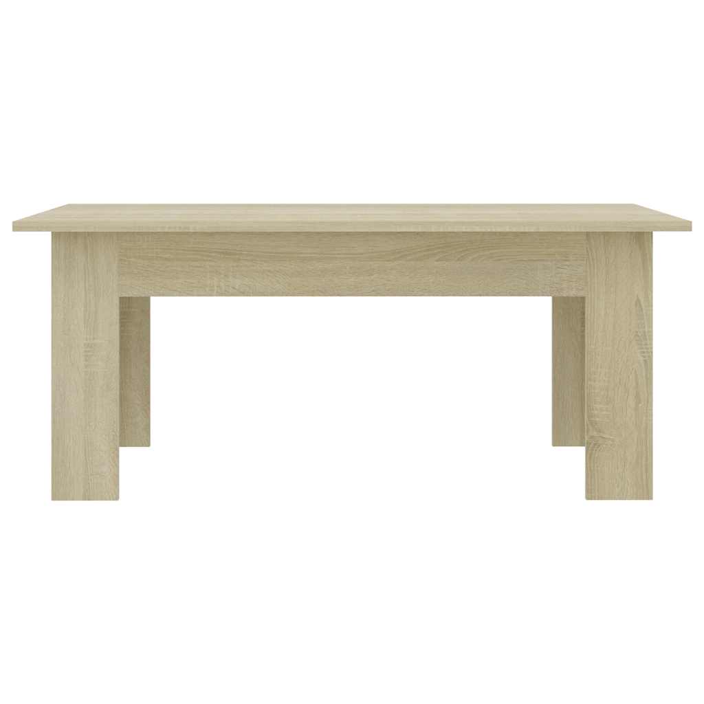 Table basse Chêne sonoma 100x60x42 cm Bois d’ingénierie - XIOS